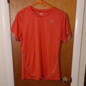 Puma Pink/Red Athletic T-Shirt